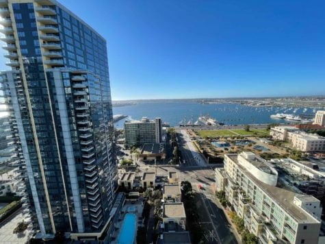 Bayside San Diego Condo Tower in downtown Columbia District