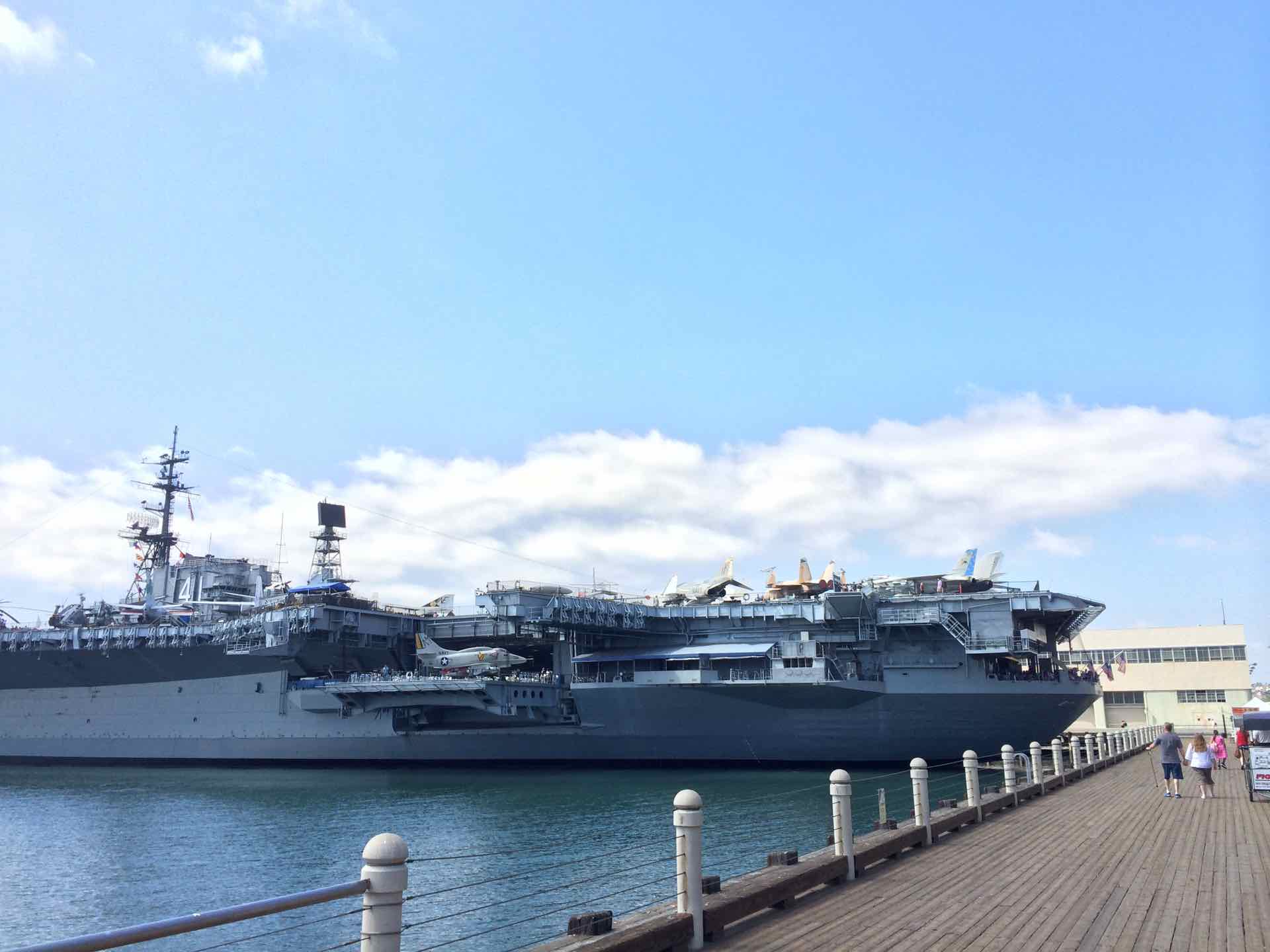 USS Midway Boat
