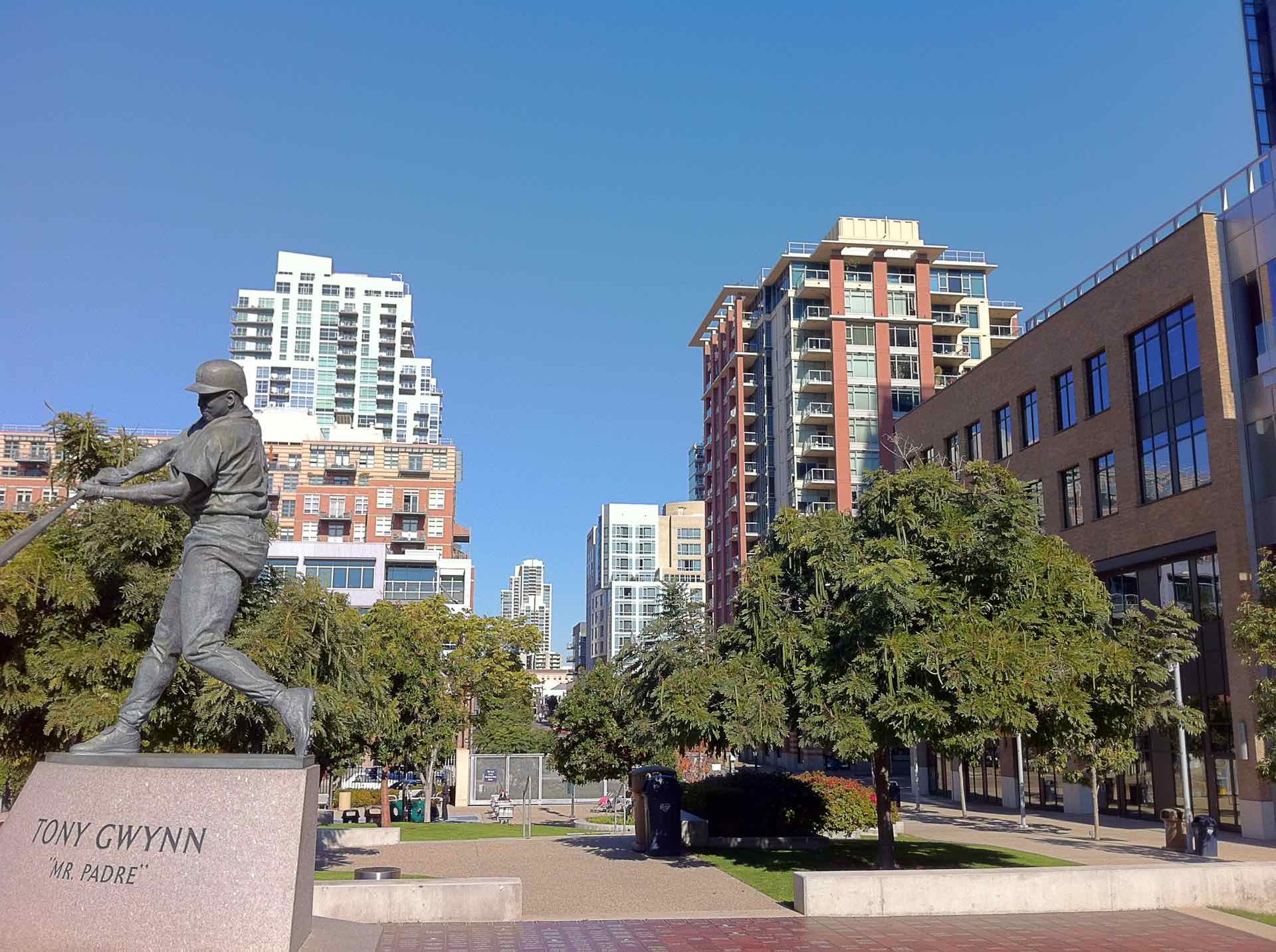 Tony Gwynn Statue in San Diego