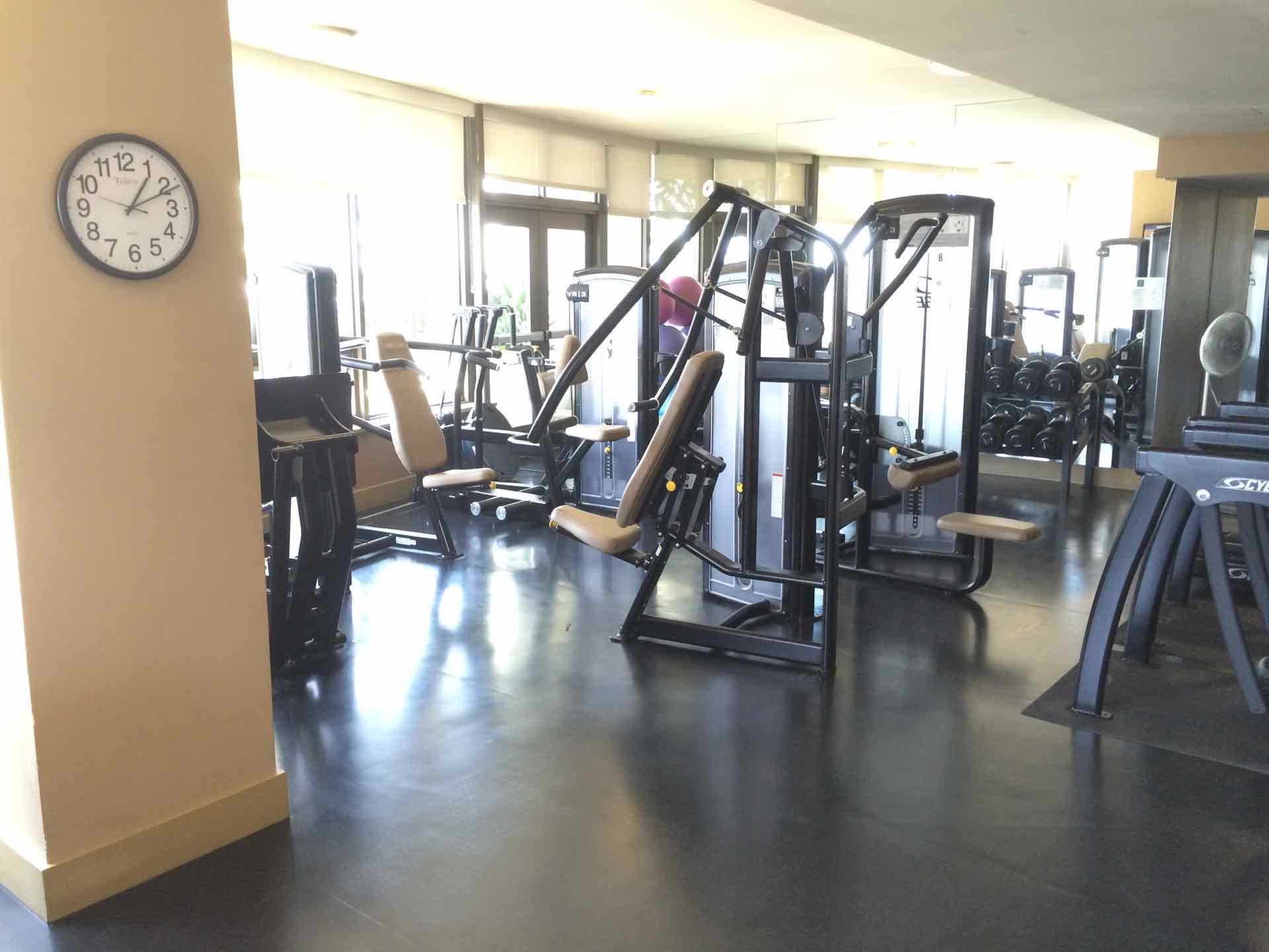 Fitness center at Electra