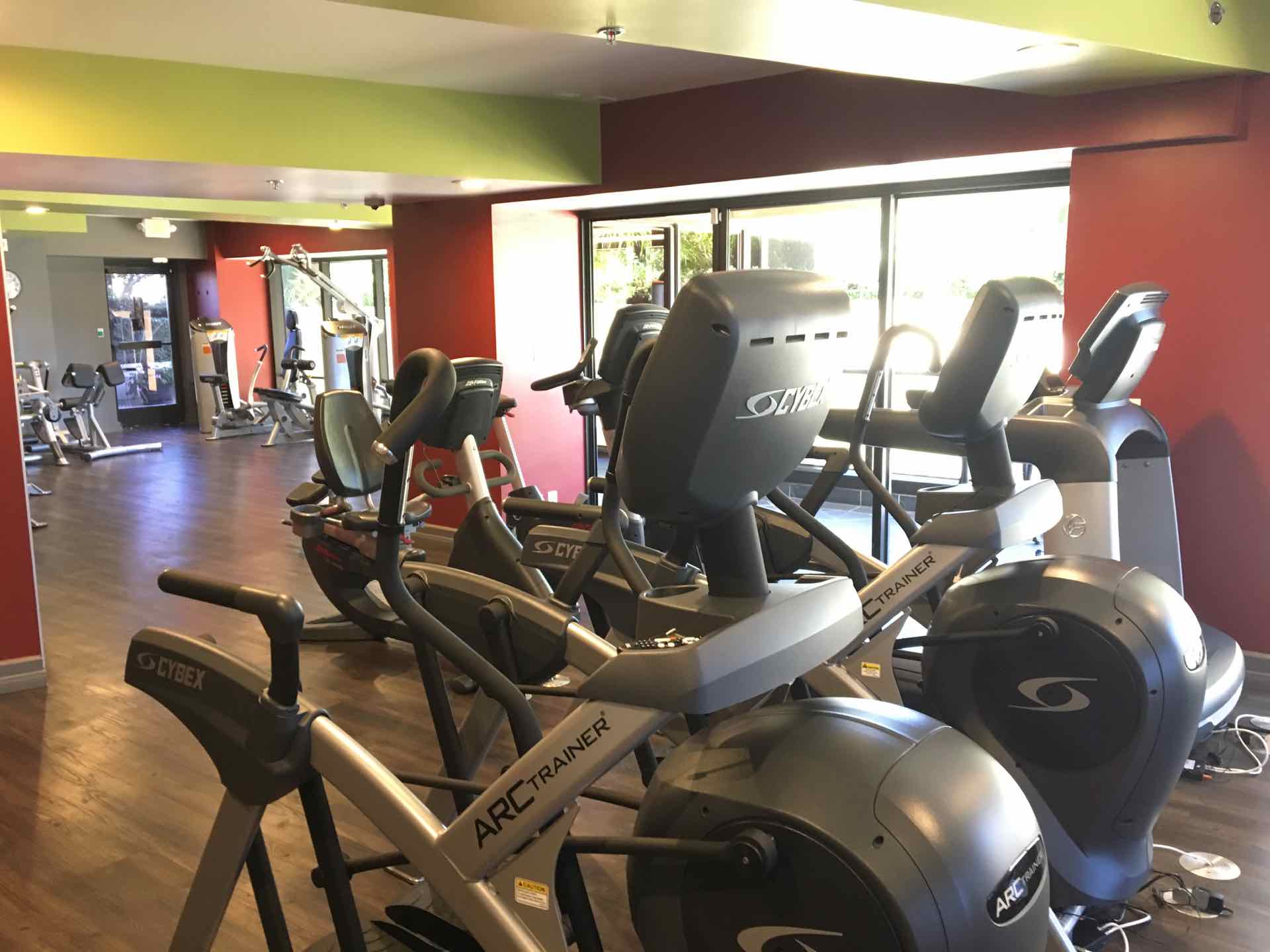 Fitness center amenity at Harbor Club