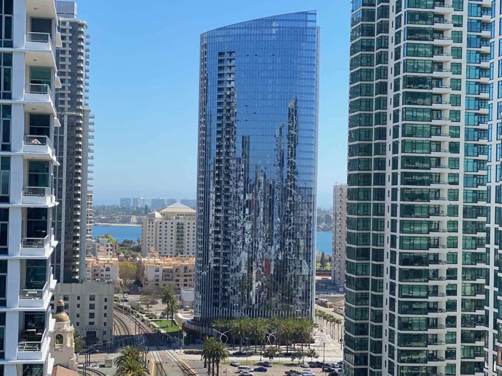 Luxury high rise condo tower in the Columbia District