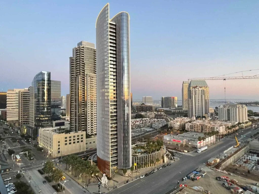 Pacific Gate condominiums in Columbia District San Diego