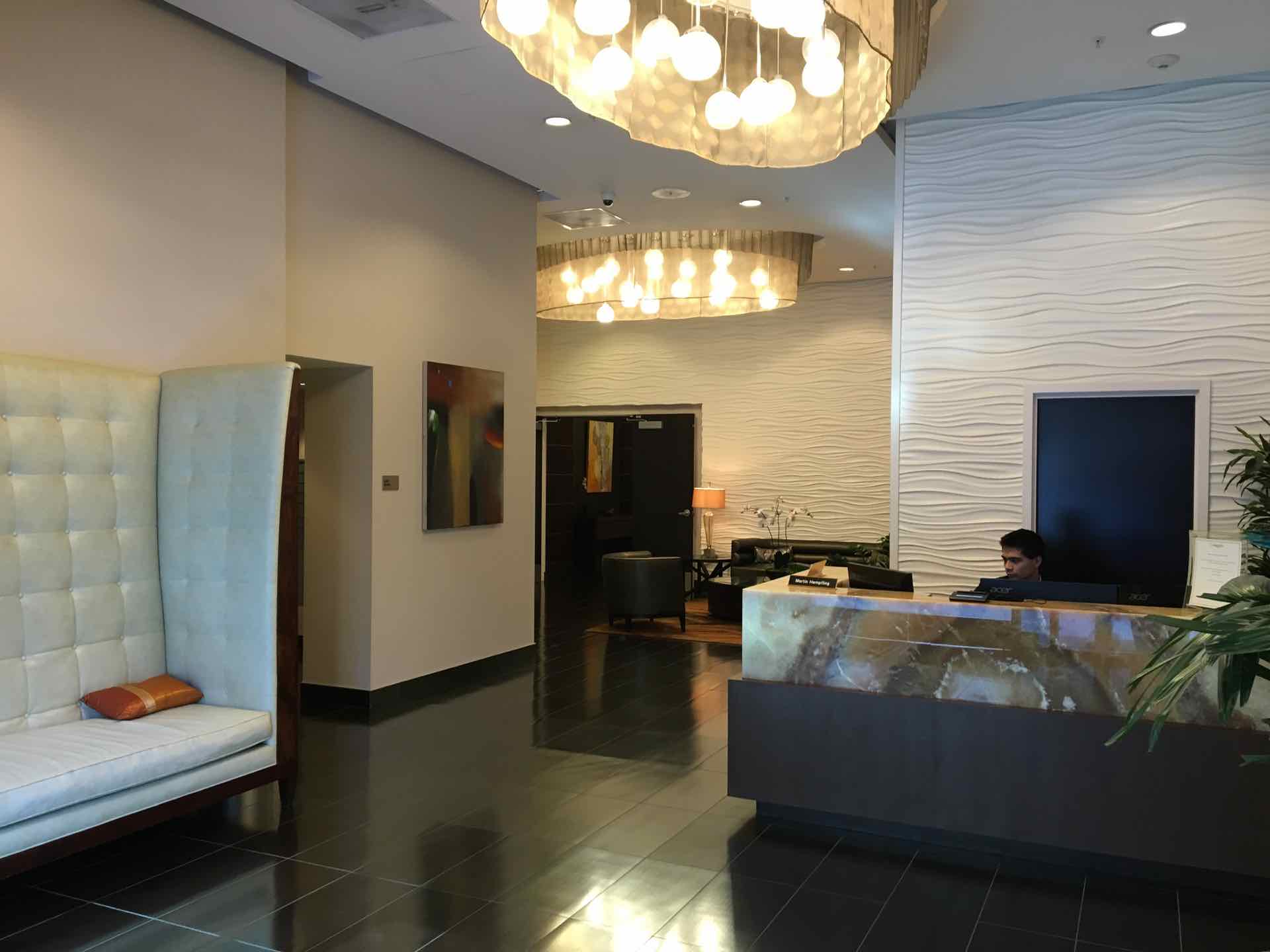 Lobby at Sapphire Tower