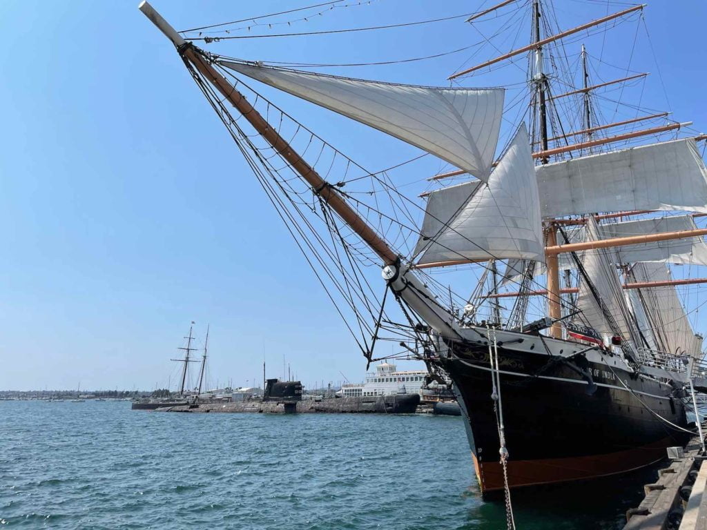 Star of India Star of India boat museum in San Diego bay