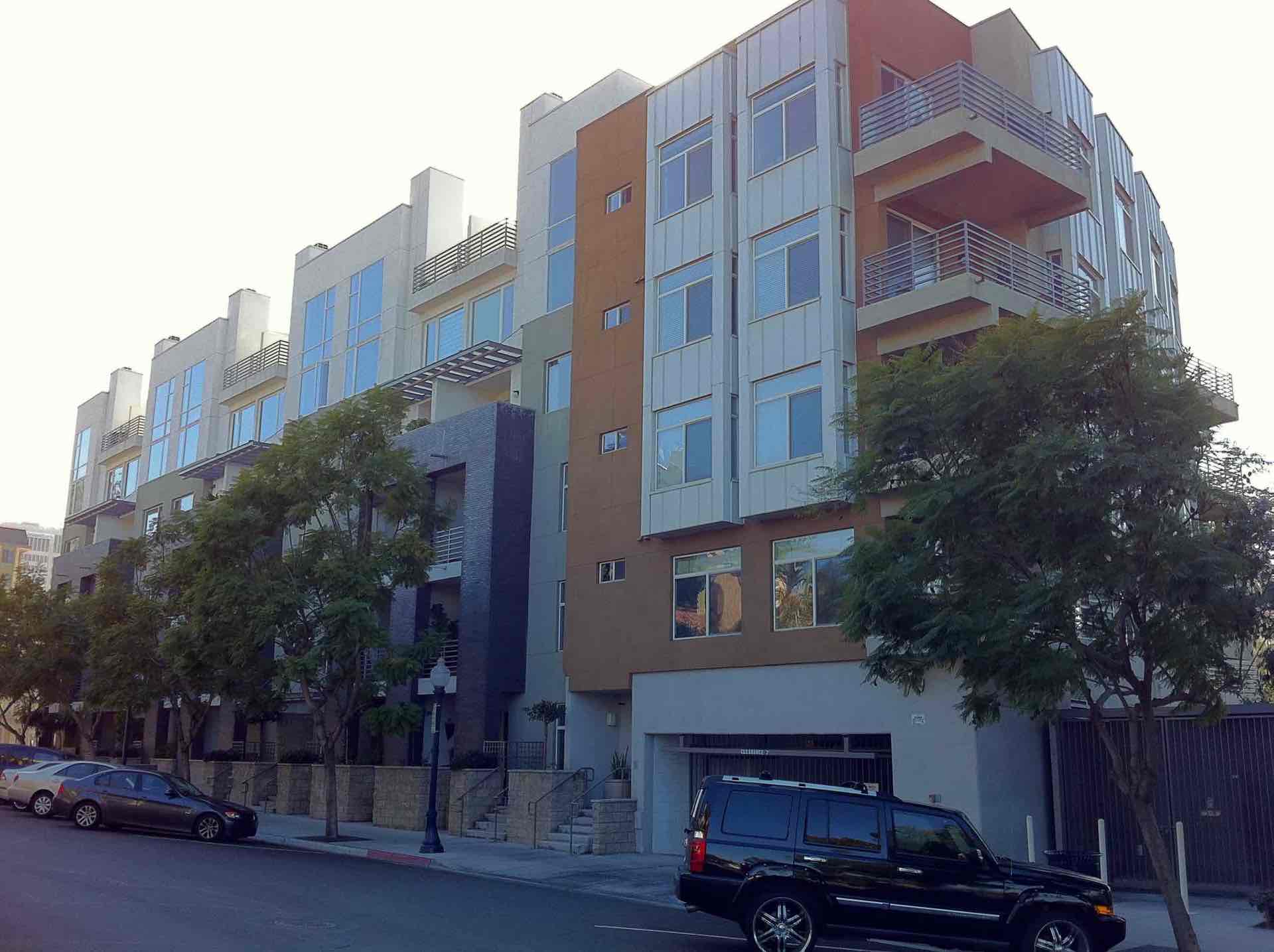 The Mills condos in downtown San Diego Cortez Hill
