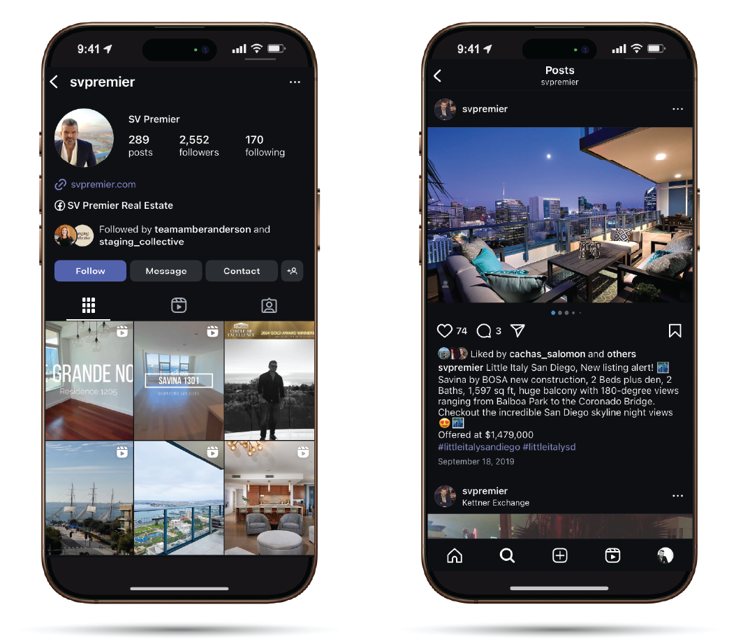 san diego real estate social media marketing